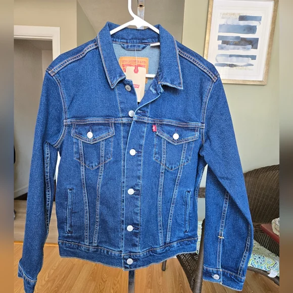 Men Levi's Denim Jacket sz XS - Picture 1 of 9